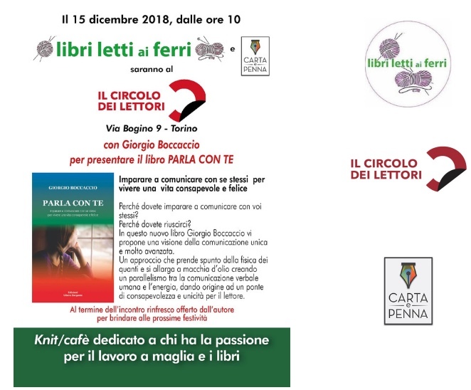 “Parla con te” con Giorgio Boccaccio al Circolo dei lettori